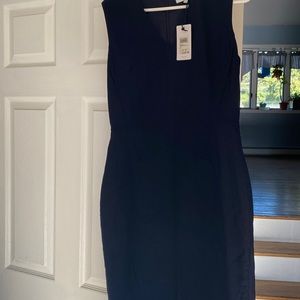 Navy sleeveless dress size 8